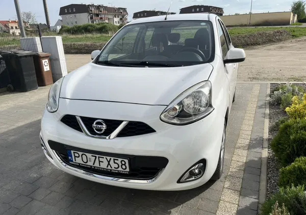 nissan micra kościan Nissan Micra cena 26900 przebieg: 68000, rok produkcji 2017 z Kościan